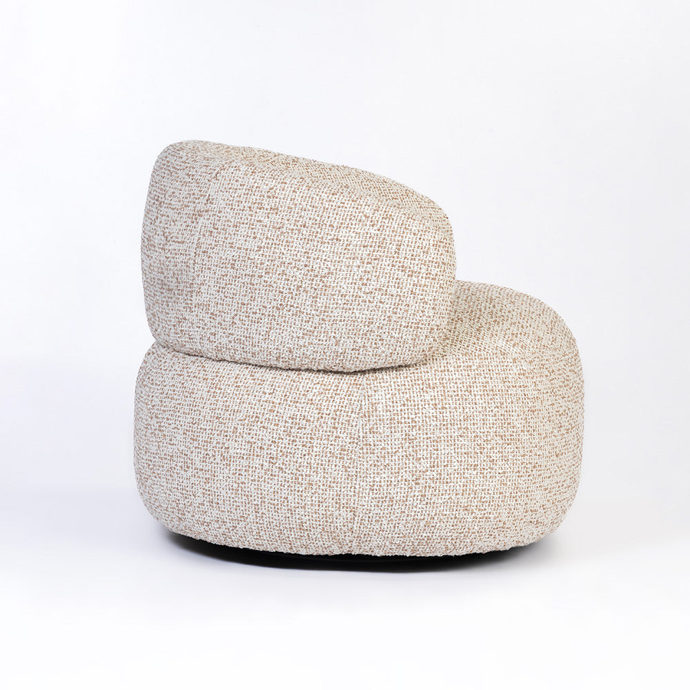 Velmora Erika Swivel Sofa - Beige