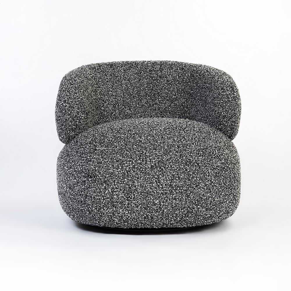 Velmora Erika Swivel Sofa - Black