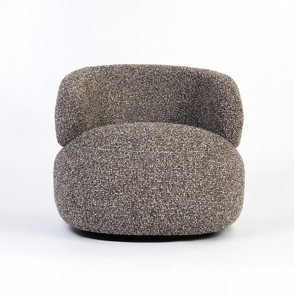 Velmora Erika Swivel Sofa - Taupe