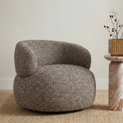 Velmora Erika Swivel Sofa - Taupe