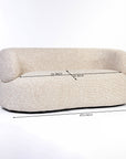 Aurelia Vibrant 2 Seater Sofa - Beige