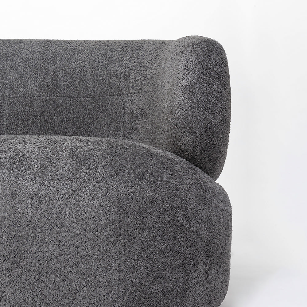 Sofelle Aicelle 2 Seater Sofa - Dark Grey