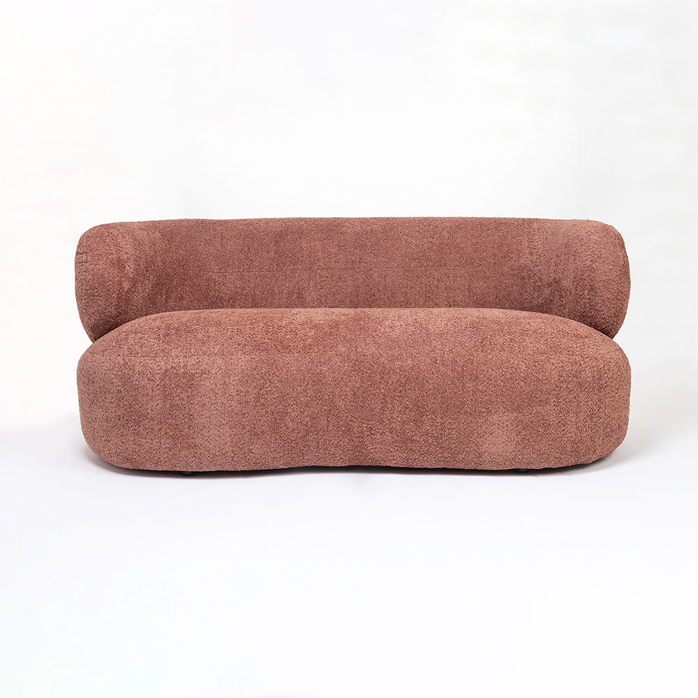 Sofelle Aicelle 2 Seater Sofa - Rose Brown