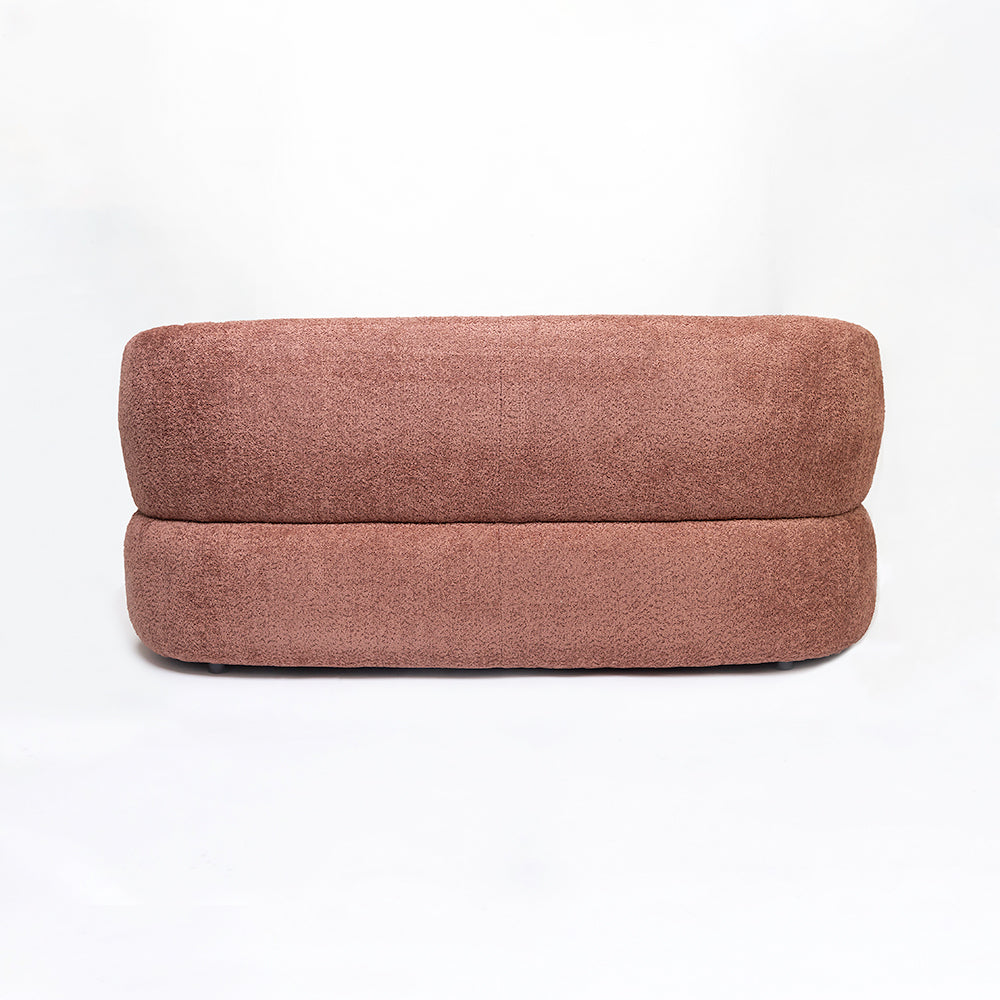 Sofelle Aicelle 2 Seater Sofa - Rose Brown