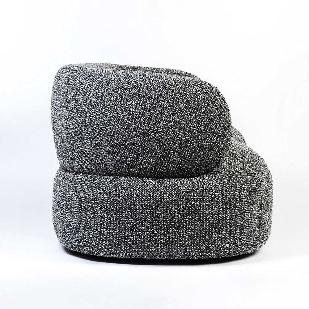 Calmire Arnies 3 Seater  Sofa - Black