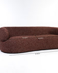 Calmire Arnies 3 Seater  Sofa - Red