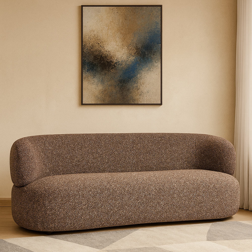 Calmire Arnies 3 Seater  Sofa - Taupe