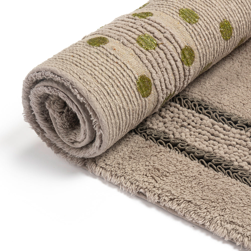 Elmoria Mica Bath Mat - Beige
