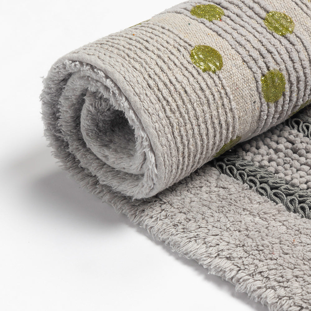 Elmoria Mica Bath Mat - Grey