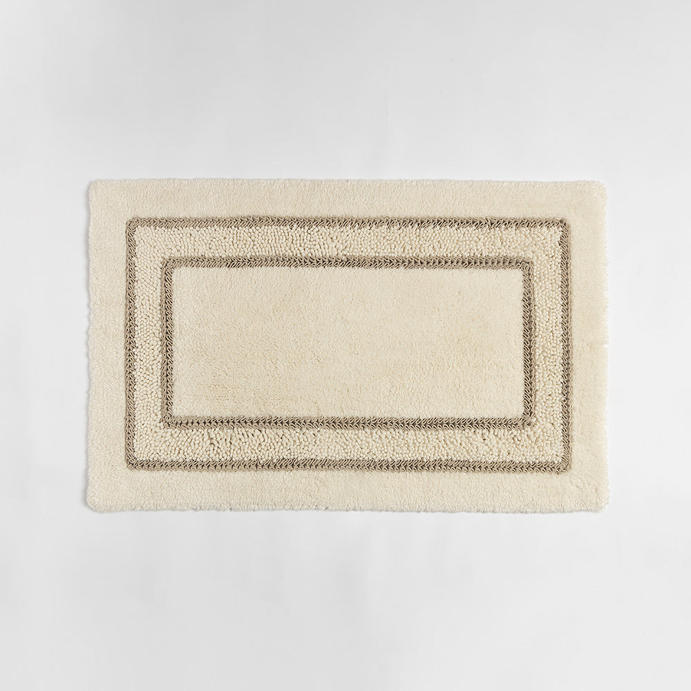 Elmoria Mica Bath Mat - Off-White
