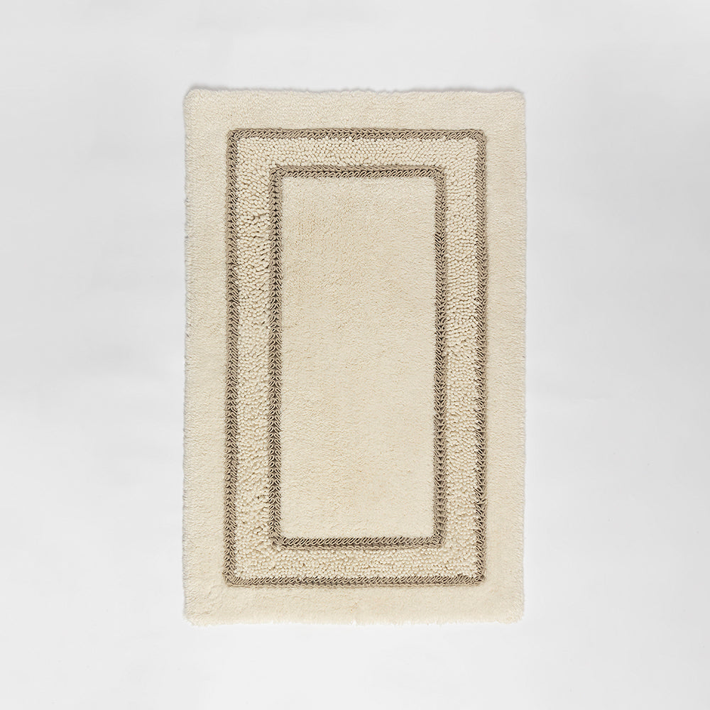Elmoria Mica Bath Mat - Off-White
