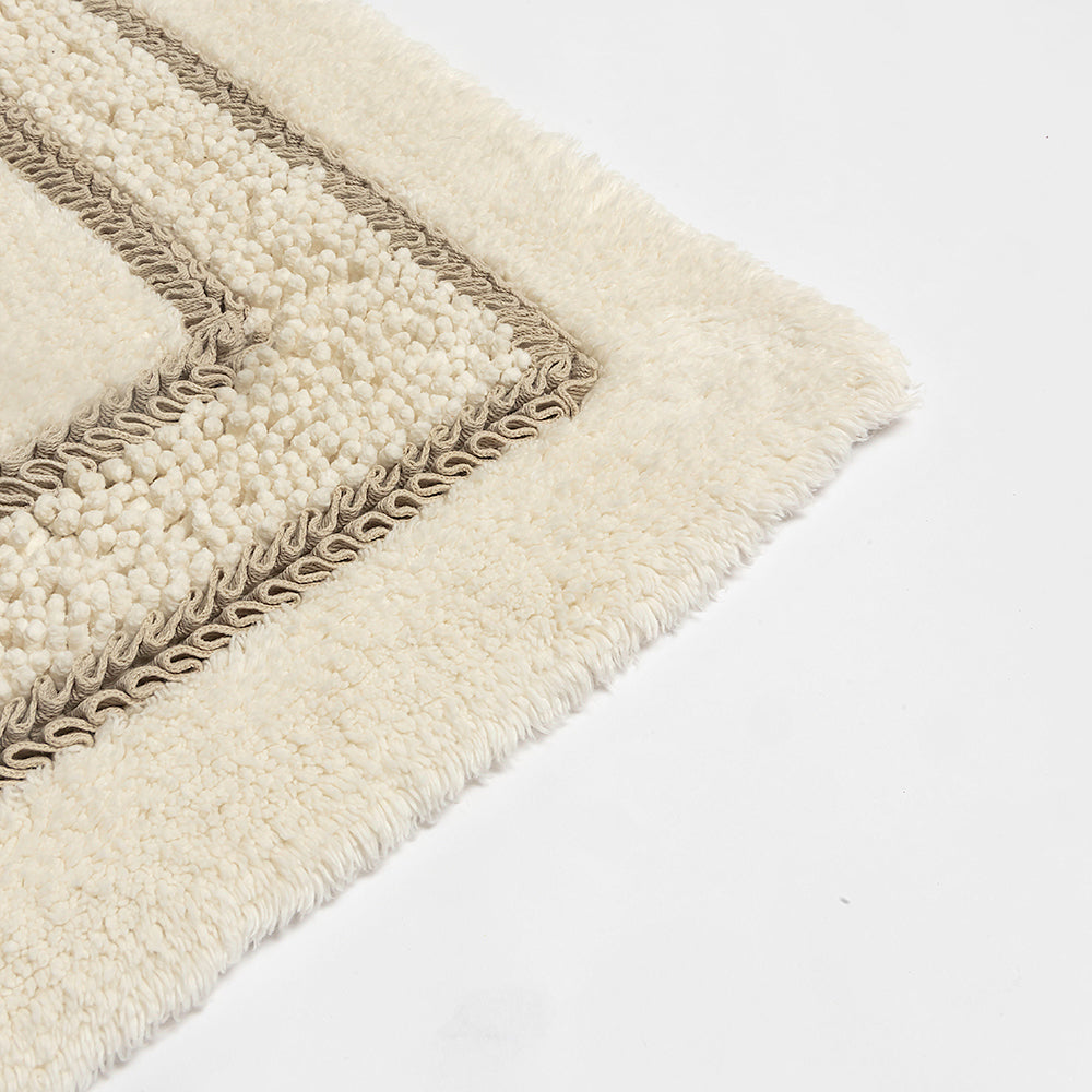 Elmoria Mica Bath Mat - Off-White