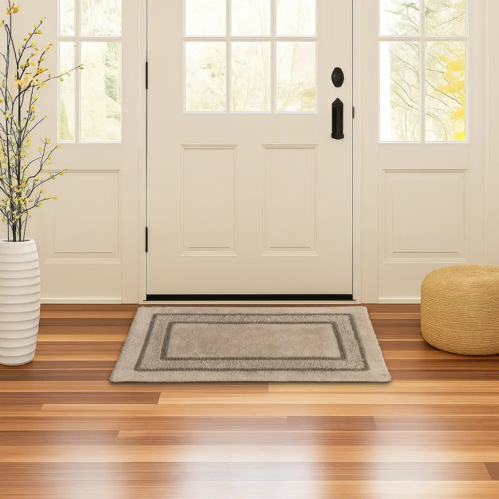 Elmoria Mica Bath Mat - Beige
