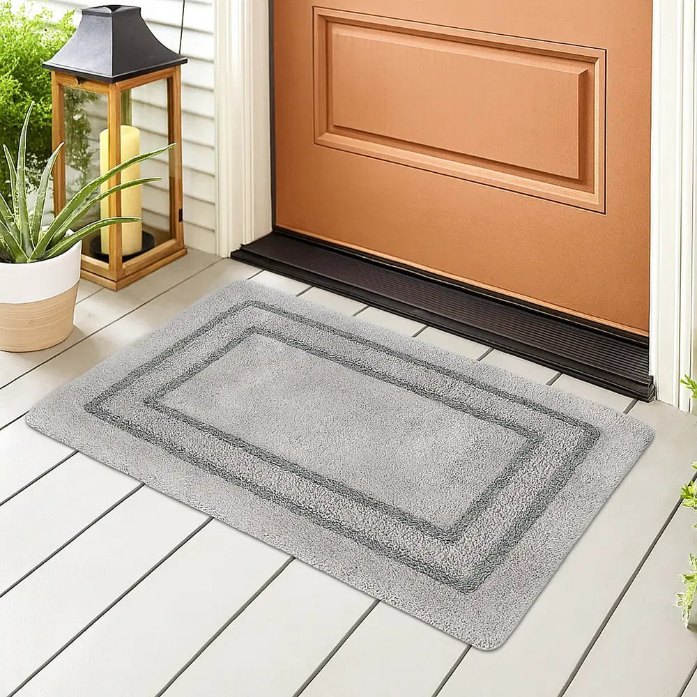 Elmoria Mica Bath Mat - Grey