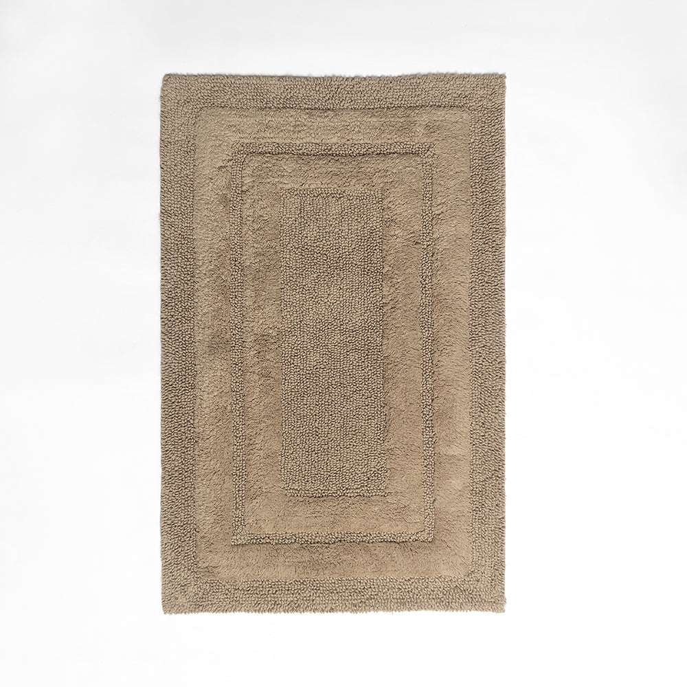 Rosavyn Bloom Bath Mat - Beige