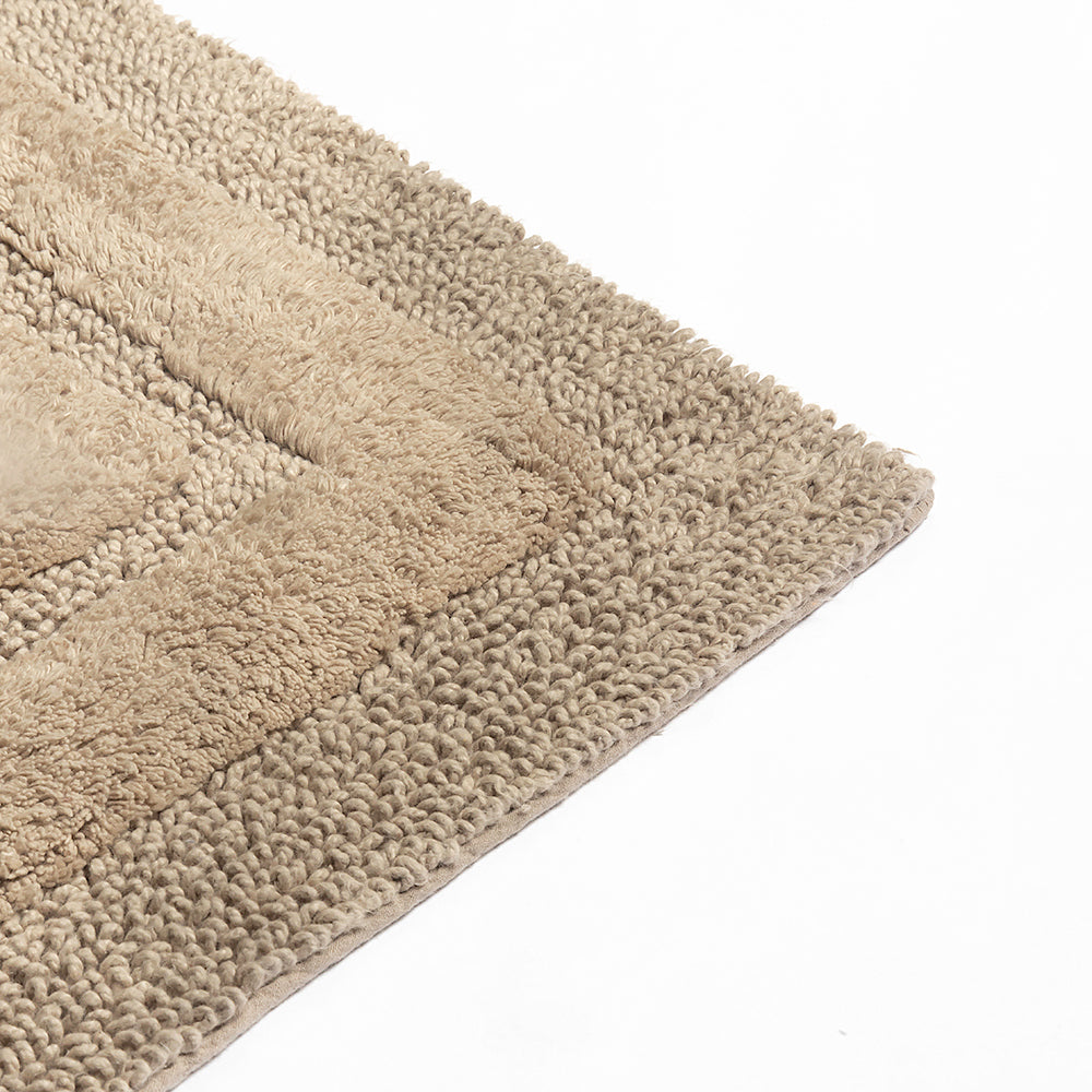 Rosavyn Bloom Bath Mat - Beige