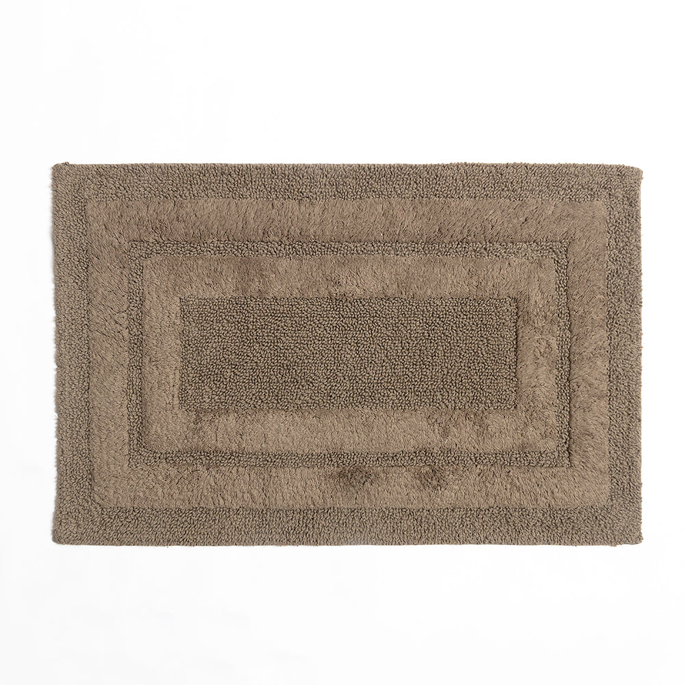 Rosavyn Bloom Bath Mat - Brown