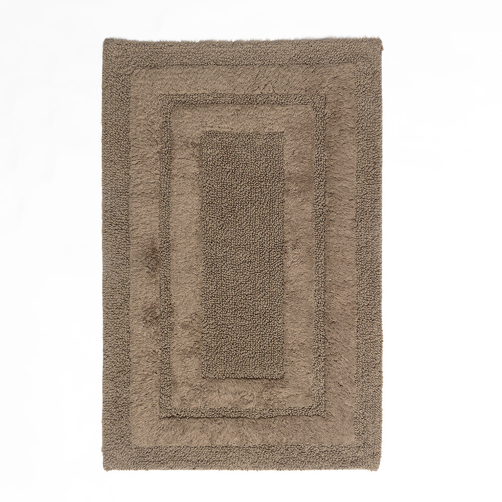 Rosavyn Bloom Bath Mat - Brown