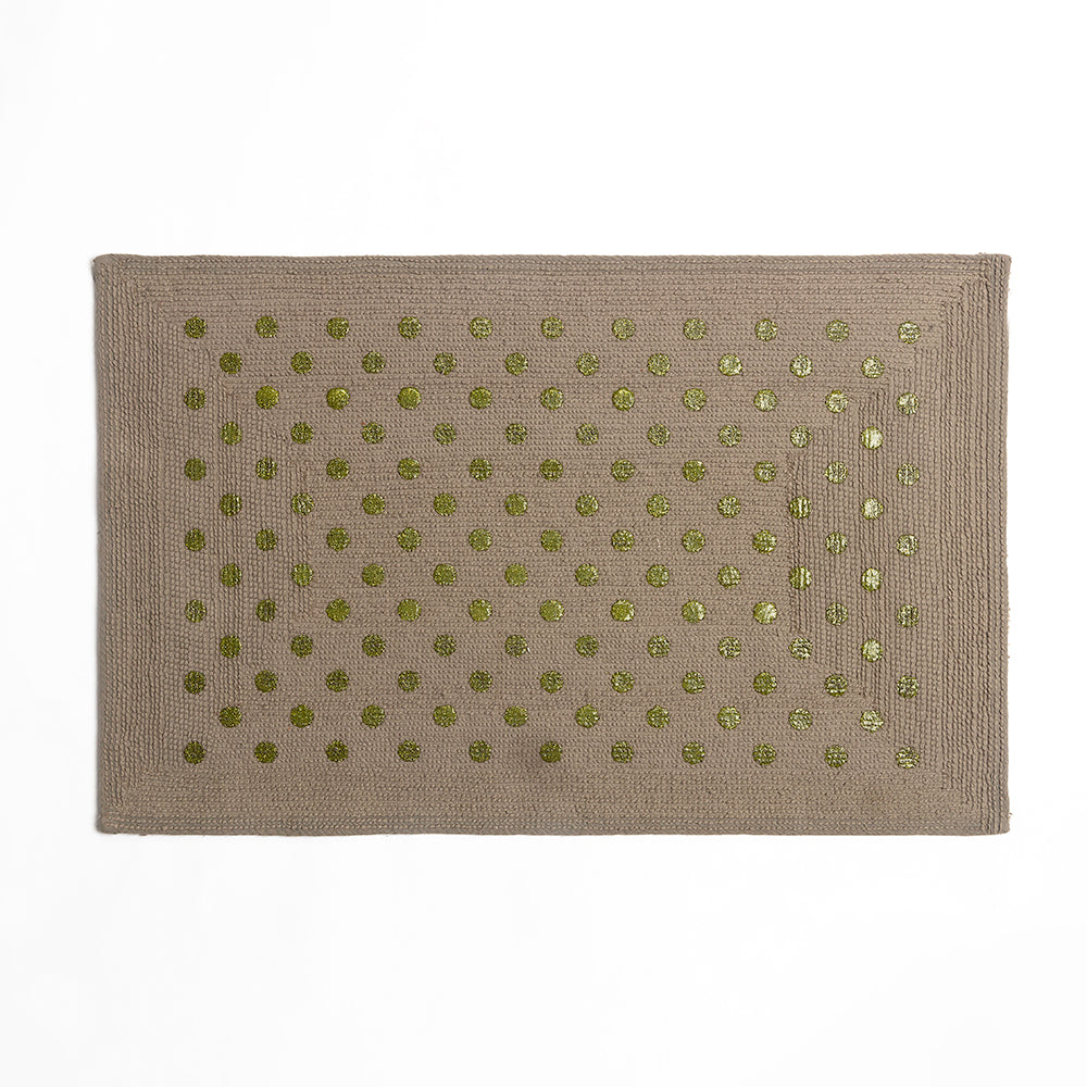 Rosavyn Bloom Bath Mat - Brown
