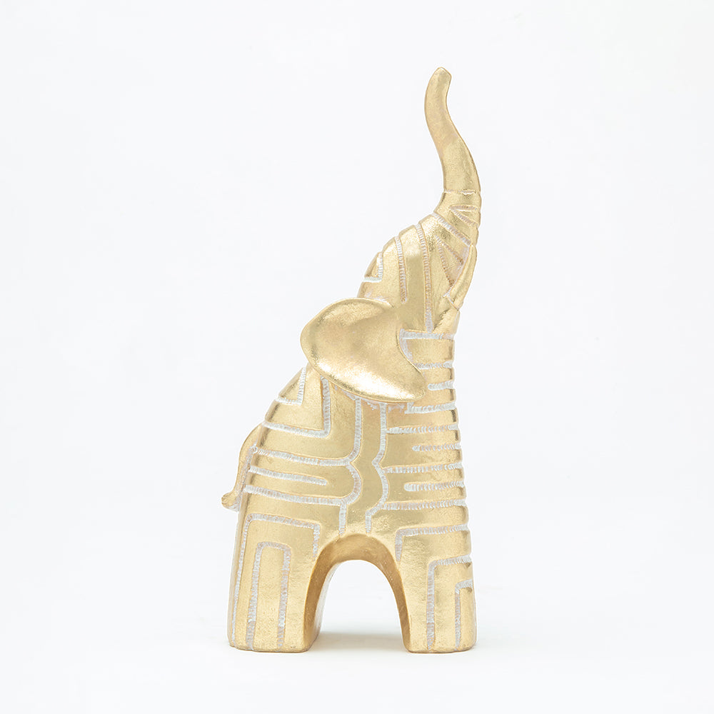 Ionvanta Troy Elephant Statue - Big Small