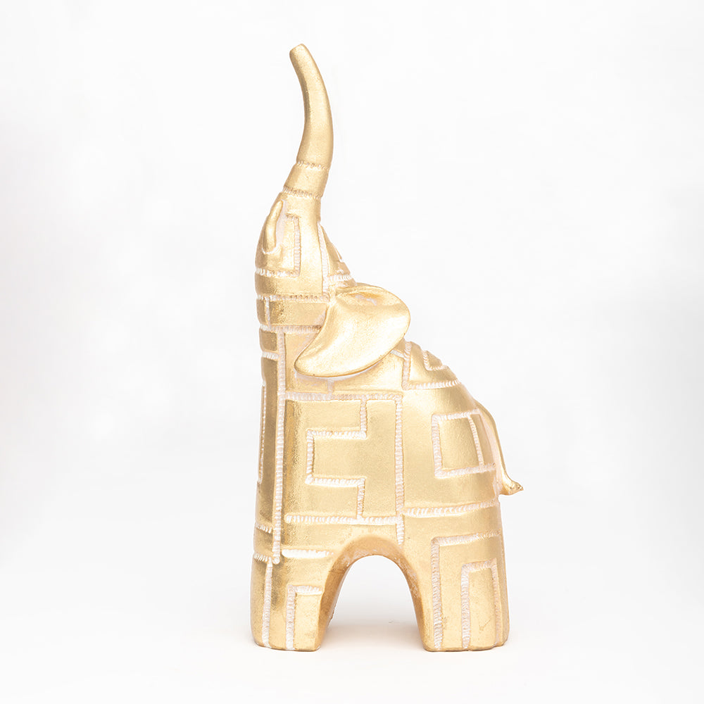 Ionvanta Troy Elephant Statue - Big Small