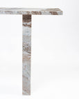 Cauchy Butterscotch Marble Console Table