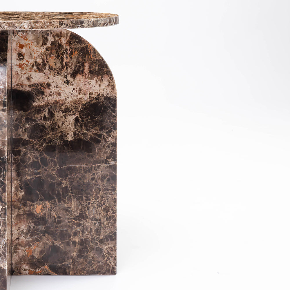 Migo Brown Emprdor Accent Table