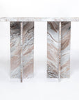 Guapo Butterscotch Marble Console Table