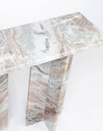 Guapo Butterscotch Marble Console Table