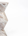 Murd Butterscotch Marble Accent Table