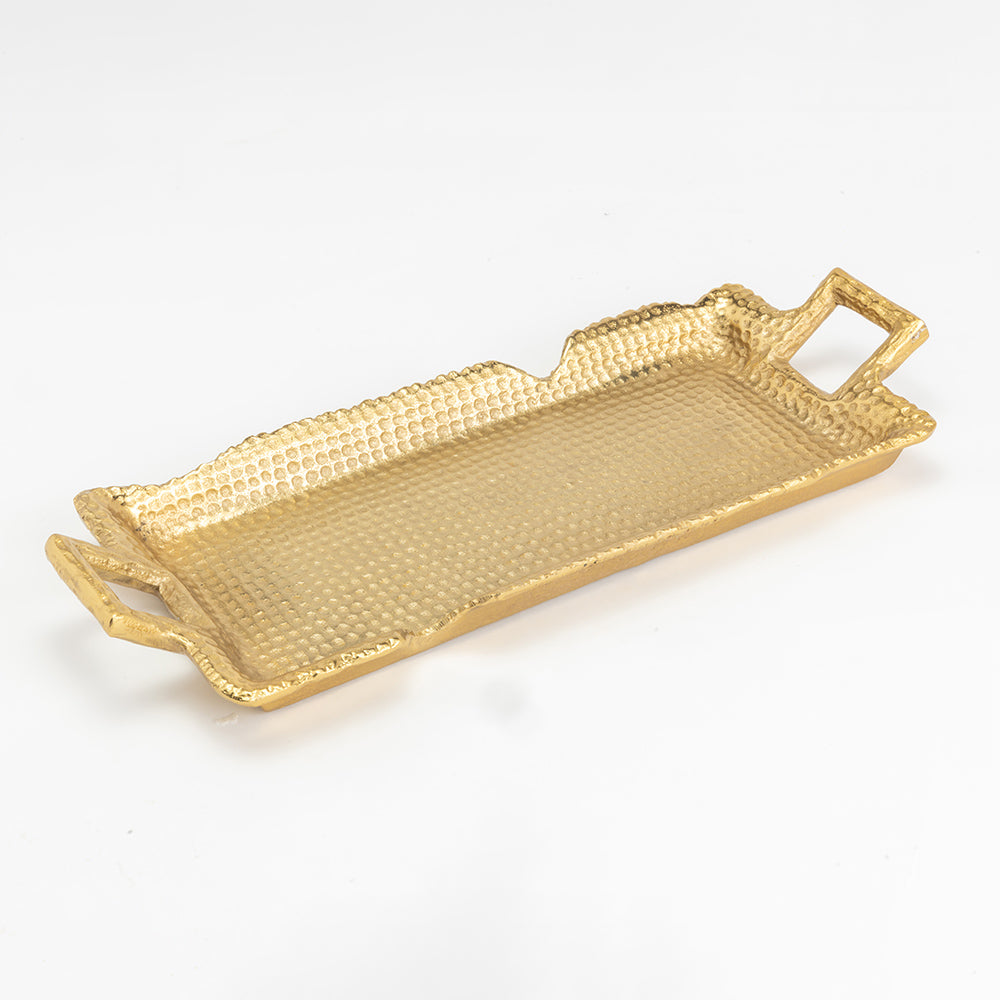 Lovine Handcrafted Aluminium Tray