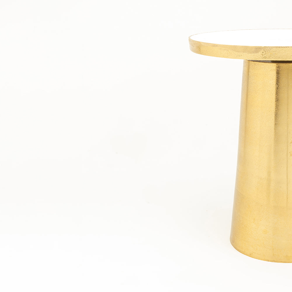 Boots Handcrafted Aluminium Accent Table