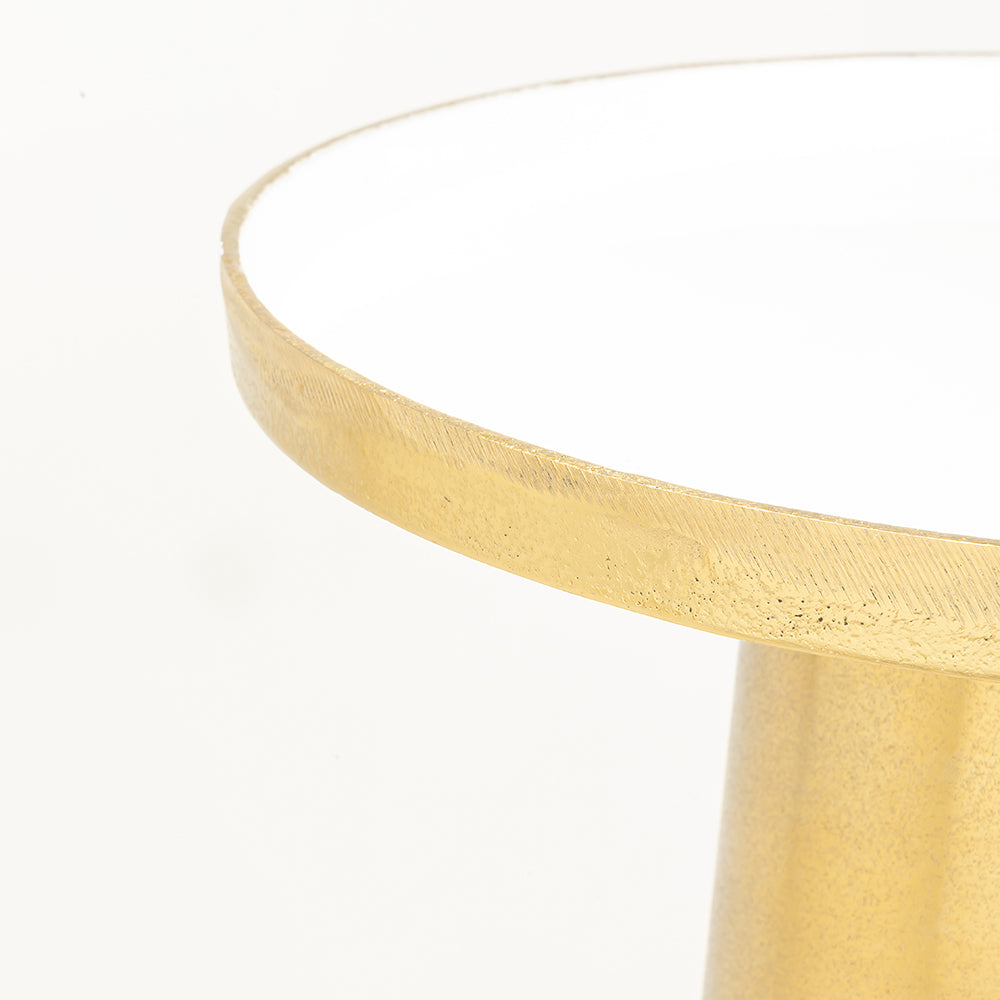 Boots Handcrafted Aluminium Accent Table