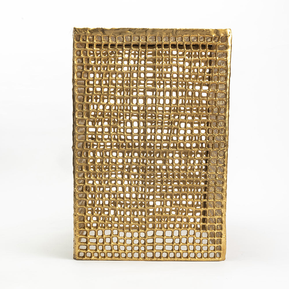 Ben Handcrafted Aluminium Accent Table