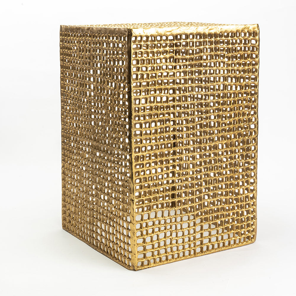 Ben Handcrafted Aluminium Accent Table