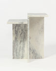Violet Vein Marble Accent Table