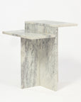 Violet Vein Marble Accent Table