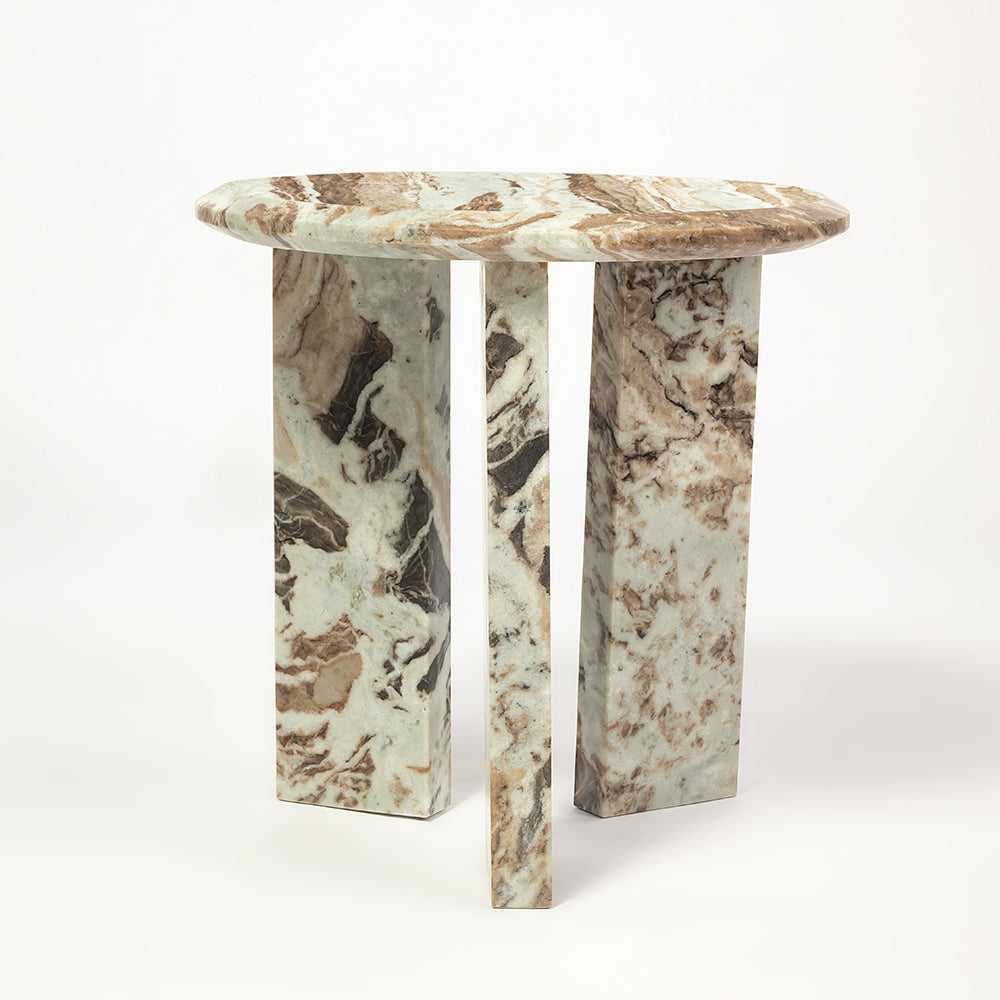 Sawar Marble Aitry Accent Table
