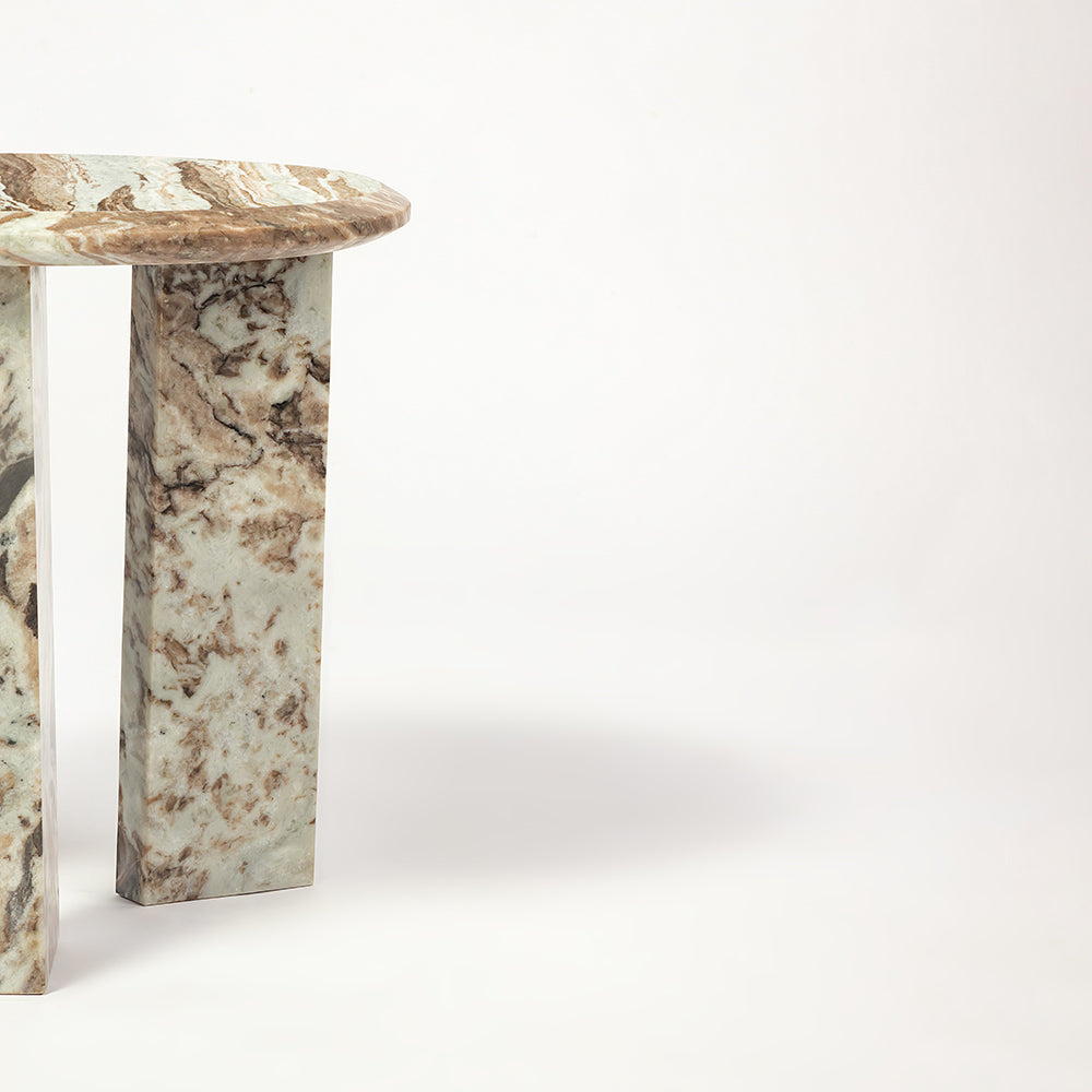 Sawar Marble Aitry Accent Table