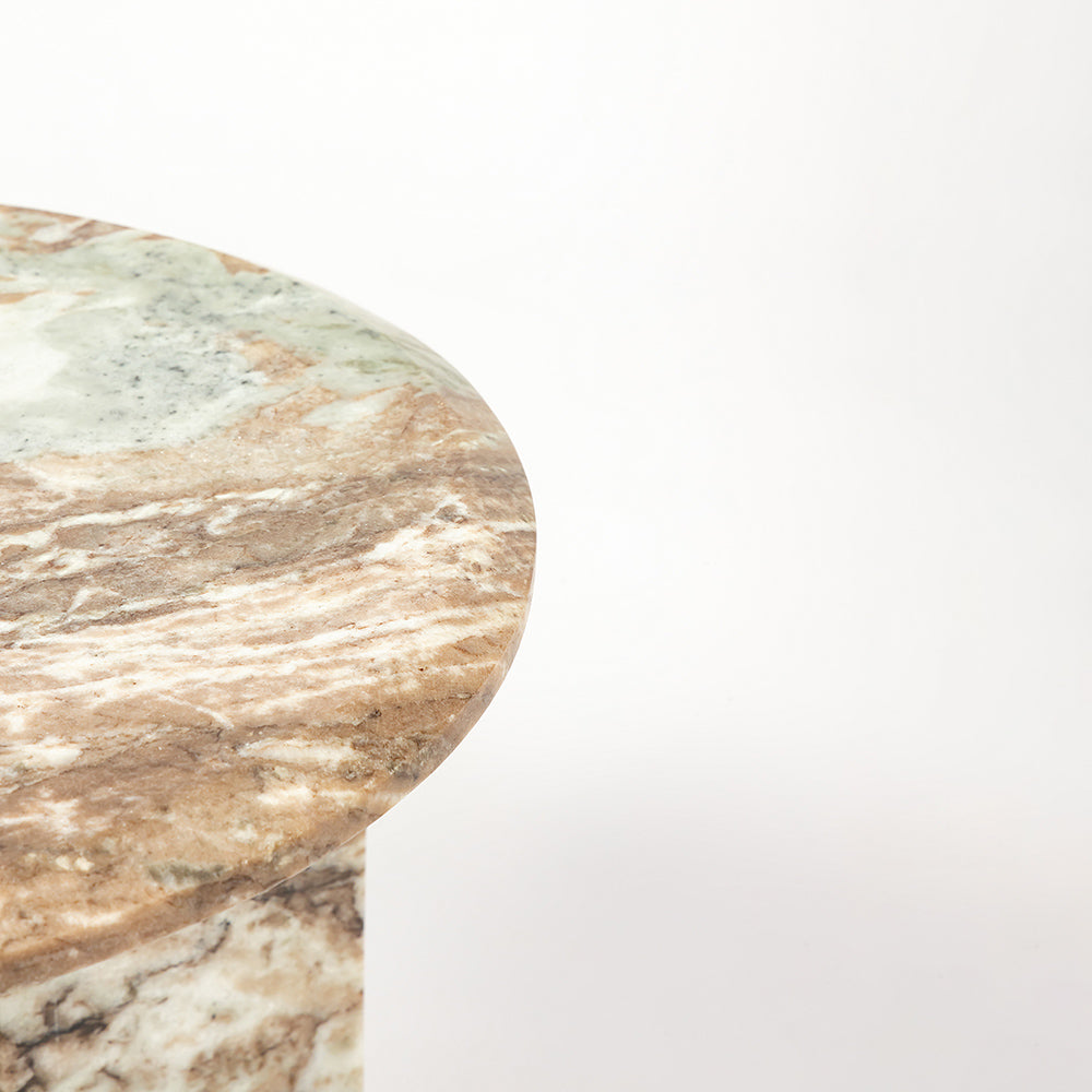 Sawar Marble Aitry Accent Table