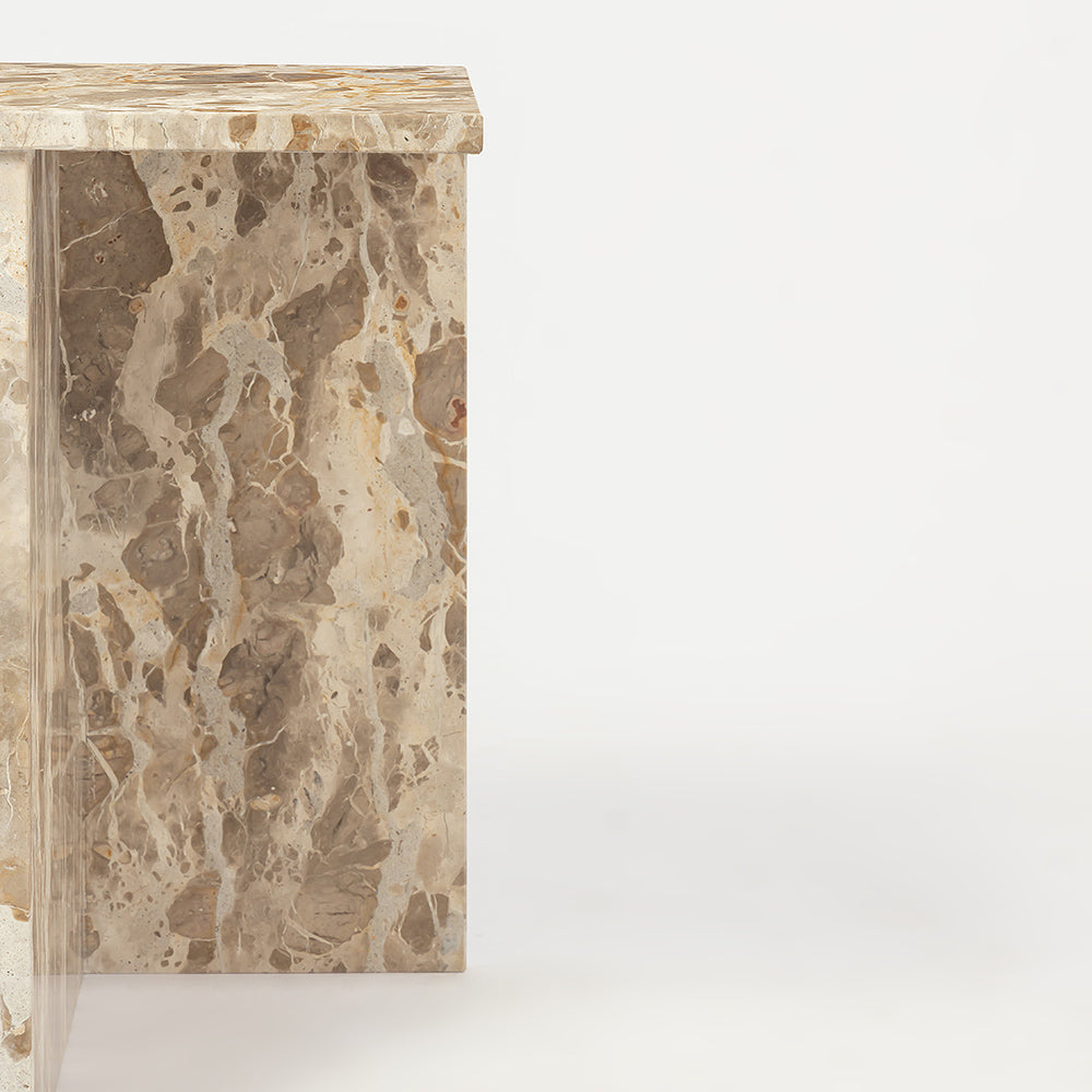 Panther Marble Cyril Accent Table