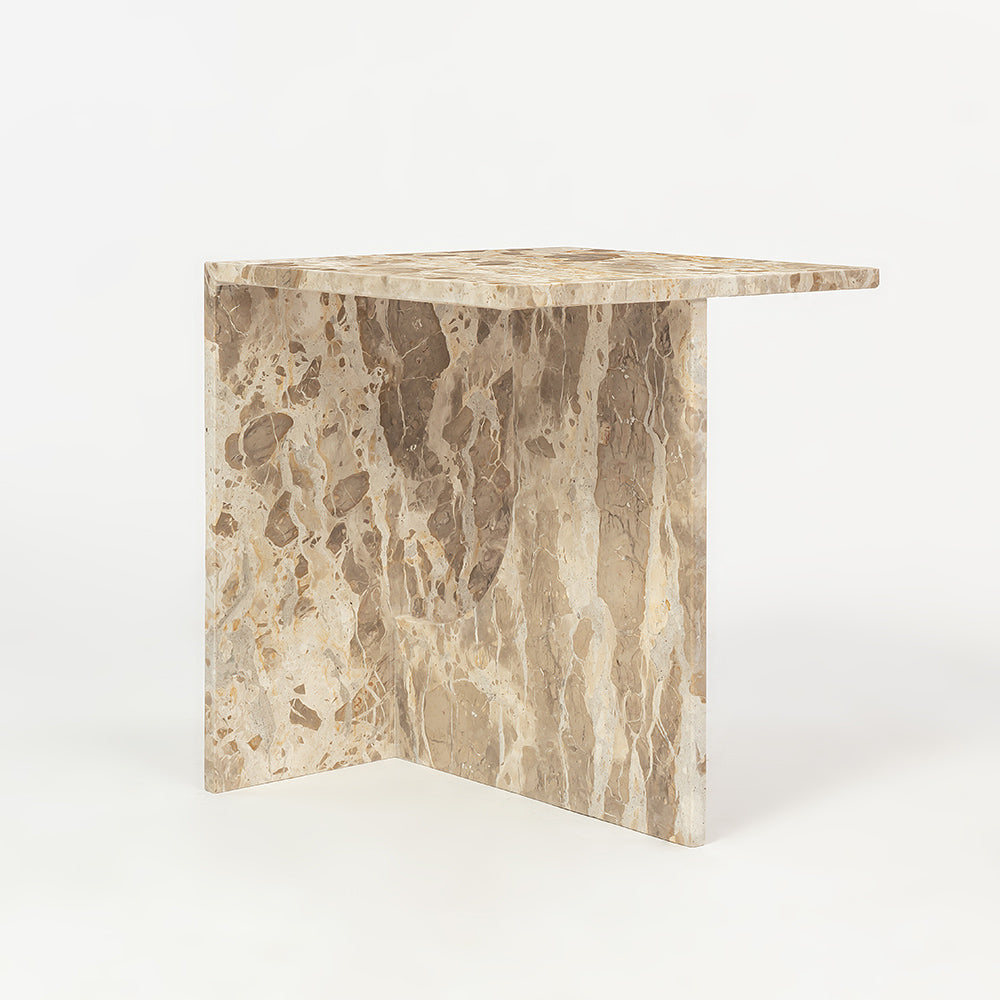 Panther Marble Cyril Accent Table