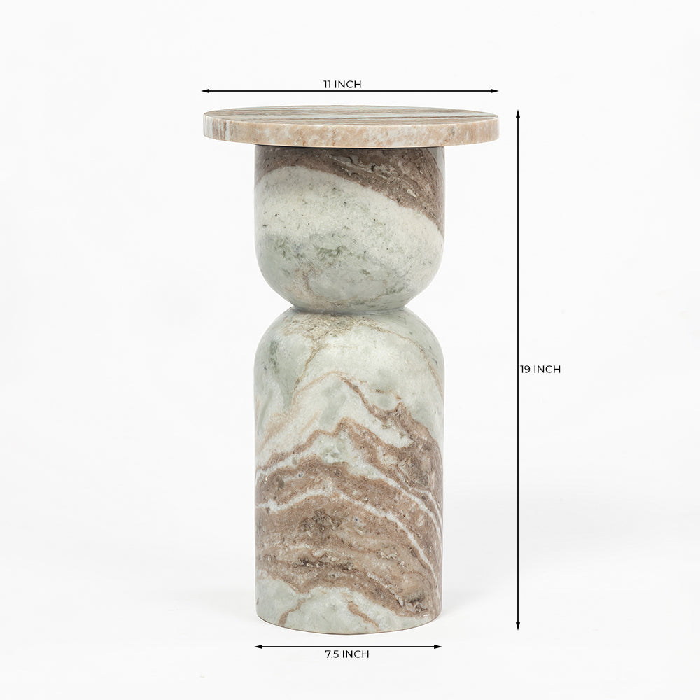 Sawar Marble Musik Accent Table