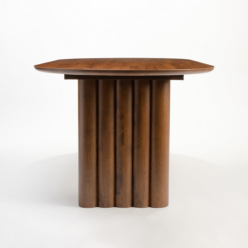 Acquis Parawood 6 Seater Dining Table