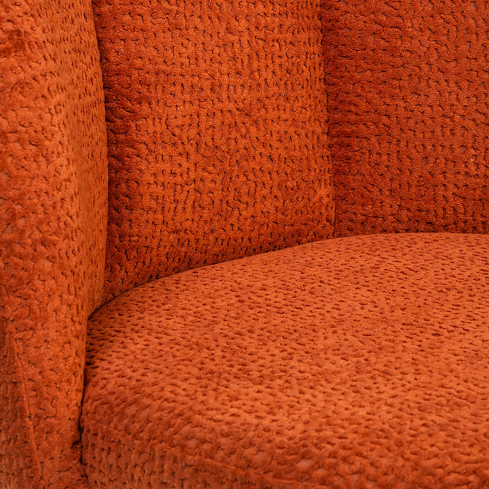 Boucle Alici Dining Chair with Metal