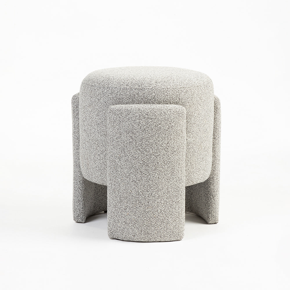 Zootie Linen Pouf