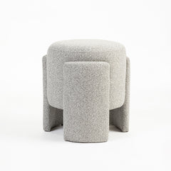 Zootie Linen Pouf