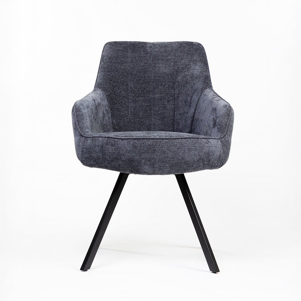 Koda Boucle Dining Chair with Metal