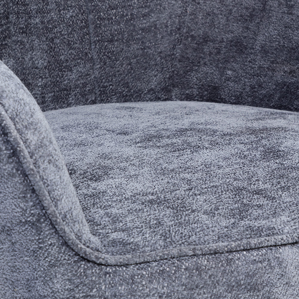 Koda Boucle Dining Chair with Metal