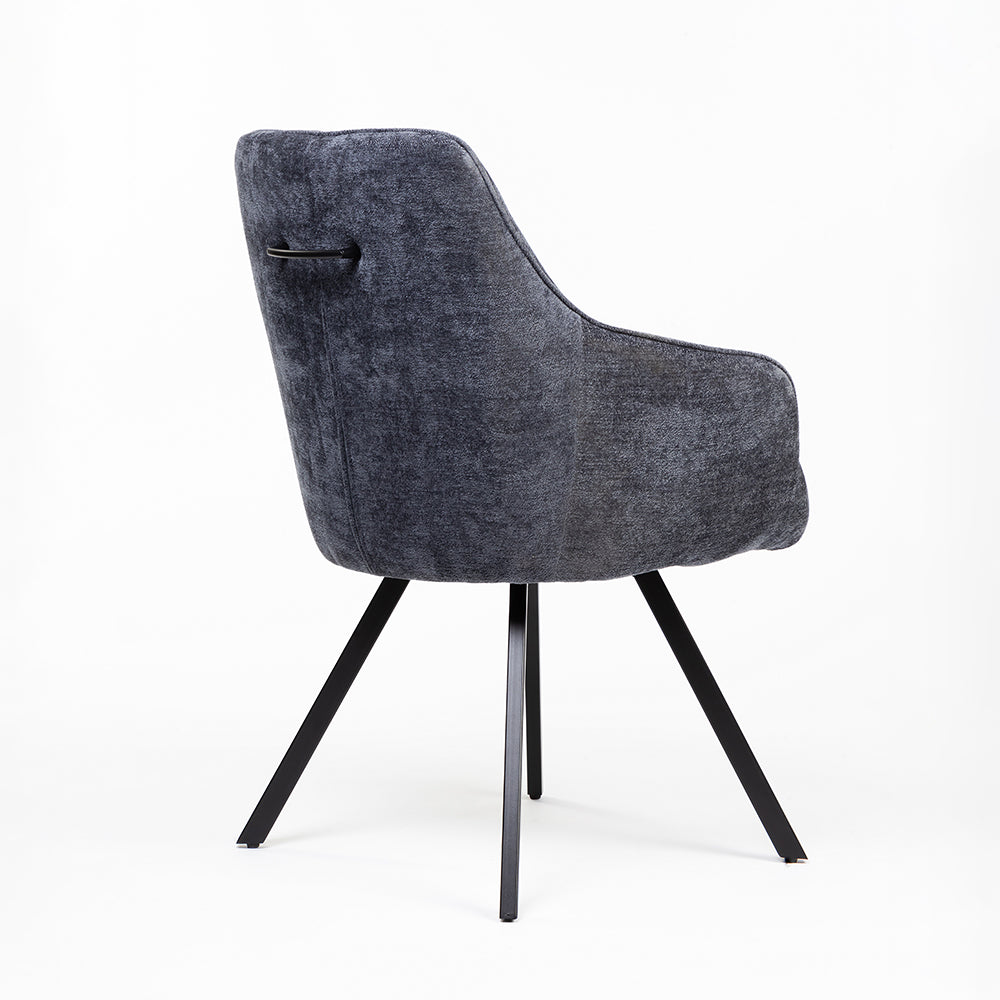 Koda Boucle Dining Chair with Metal